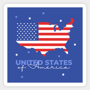 Modern America Sticker